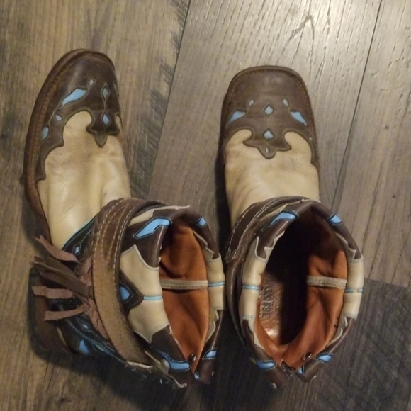 Ladies Cantys Canty's western boots cowboy bootie - Picture 3 of 4